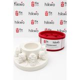 Hikwo Zeus Başlı Dekoratif Mumluk - Masaüstü Şömine Silikon Kalıbı - Taş Tozu Kalıbı T75454