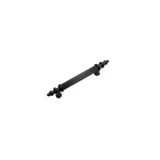 Hilal Aks Kumru 128 mm Mat Siyah Çekmece Dolap Mobilya Kulpu Metal Urun