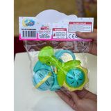 Hilal Baby Toys Baby Setrattle 3'lü Bebek Çıngırak 18X25 cm Paket - Mavi