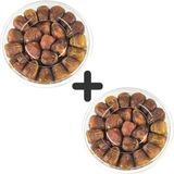 Hilal Çerez Yaş Hurma (Sukkari) 500GR× 2 Paket - 1 kg