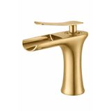 hilal MAT GOLD ŞELALE LAVABO BATARYASI
