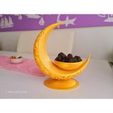 Hilal Şeklinde Hurma Kasesi, Hurma Servis Kasesi, Ramazan - Altın