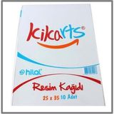 Hilal Ticaret Kika Resim Kağıdı 25X35 10’lu - 001-Renkli