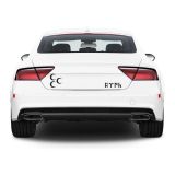 Hilal Ve Türk Yazısı Araba Stickerı Vinil Sticker