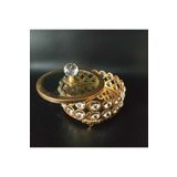 HİLALKRİSTAL Kristal -Lüks Şekerlik- Altın