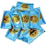 Hilalpak Tek Kullanımlık Islak Mendil 500 Adet 6X10 cm ( Emoji Baskılı ) - Tek kullanımlık ıslak mendil.