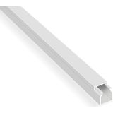 Hilalsan 16X16 Kablo Kanalı Yapışkan Bantlı 1 Metre Beyaz
