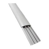 Hilalsan 50X12 Balık Sırtı Kablo Kanalı Yapışkan Bantlı Gri 1 Mt.