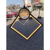 Hilalsan Modern Bronz LED Avize 7740B 110 cm - 30 cm