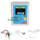 HiLetgo LCR-T7 Transistör Test Cihazı TFT Diyot Triod Kapasitans Ölçer LCR Metre NPN PNP MOSFET IR Çok İşlevli Test Cihazı Multimetre