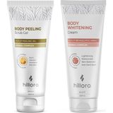 Hillora Vücut Peeling Jel + Hillora Vücut Krem Vücut Bakım Seti