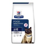 Hill's Prescription Diet Food Sensitivities Z/D Tavuklu 1.5 kg Yetişkin Kuru Kedi Mama
