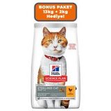 Hills Science Plan 13+2 kg Tavuklu Kısırlaştırılmış Kedi Maması