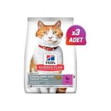 Hill's Science Plan Ördekli 3x3 kg Kısırlaştırılmış Yetişkin Kuru Kedi Maması