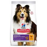 Hill's Science Plan Sensitive Skin Tavuklu Orta Irk 14 kg Yetişkin Köpek Maması