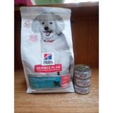Hill's Sp Hipoalerjenik Tahılsız Somonlu Küçük ve Mini Irk Yetişkin Köpek Maması 1.5kg+3 Adet Lavital Küçük Irk Somonlu Pate Köpek Konserve - 1 ADET