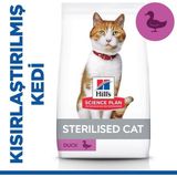 Hill's SP Ördekli Kısırlaştırılmış Yetişkin Kedi Maması 8+2KG