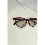 Hills Sunglasses Niya Model Mavi Işık Korumalı Optik Uyumlu Blue Block Cat Eye Kadın Gözlüğü