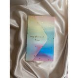 Hillshine Renkli Tasarımlı Cırtlı Siyah Zarf Defter ve Sticker Hediyeli - Mavi