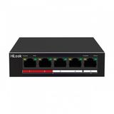 Hılook NS-0105P-35B 5 Port Megabit 4 Port PoE 35W +1 Port Megabit Uplink Long Range 250 mt Yönetilemez Masaüstü Switch