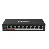 Hılook NS-0109P-60B 8 Port 10-100 Mbps 2 Port Uplink 250MT 60 W PoE Switch