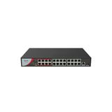 Hılook NS-0326P-230B 24 Port 10-100 Mbps 1 Port Uplink 1 Port SFP 230 W PoE Switch