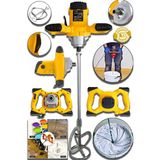 Hilta Power Alman 7800 W Çelik Şanzıman Bakır Sargılı Devir Ayarlı Boya Harc Sıva Karıştırıcı Mikser