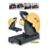 Hilta Power Alman 9800W Çelik Dişli Şanzuman Bakır Sargılı 355mm Profil Metal Profil Kesim Makinesi Kafa Koparma