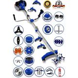 Hilta Power Alman Amg759 Seri 20Hp Tam Prof Arazi Tipi Yan Tipi Tırpan Çapalama Ot Çalı Çim Biçme Makinesi Tırpan