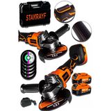 Hilta Power Alman Kömürsüz Motor 999 Vf 30 Ah Avuç İçi Taşlama Sprel Makinesi Demir Metal Kesme Canavar Sprel