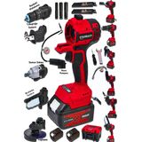 Hilta Power Alman W-Power 798 Vf 6 Kafalı Darbeli Matkap Testere Tilki Kuyruğu Taşlama Somun Sökme Havalı Pompa