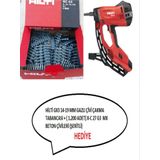 Hilti Gx3 Gazlı Çivi Çakma Tabancası 2023 + ( 1.200 Adet) X-C 27 G3 Mx Beton Çivileri (Hediye)