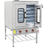 Himaksan Çift Kapılı 100X100 Doğalgazlı Pasta Börek Fırını