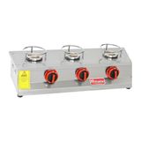 Himaksan Endüstriyel Lpg Tüplü 3 Ocaklı Künefe Ocağı Makinesi