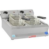 Himaksan Hmk-Fe 3 + 3 5000 W 3 + 3 Litre Endüstriyel Elektrikli Fritöz Inox