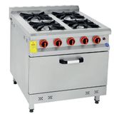Himaksan HMK-KZG 880 4’li Kuzine Doğalgazlı 80x80 Fırın