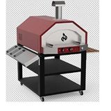 Himaksan Kubbeli Pizza Fırını Tüplü 4x6 Çok Renkli