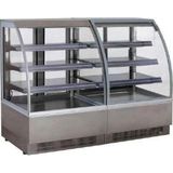 Himaksan Soğuk Pasta Teşhir Dolabı 100 Bombe 100x70x130