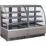Himaksan Soğuk Pasta Teşhir Dolabı 120 Bombe 120x70x130