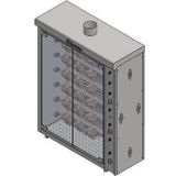 Himaksan Vitrin Tipi Piliç Çevirme Makinesi Elektrikli 6 / 30