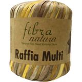 Himalaya 117 04 Kahverengi Hasır Fibra Natura Raffia Multi İp