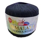 Himalaya Aloha Simli El Örgü İpi 50 gr 128-07 Lacivert