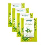 Himalaya Arındırıcı Kağıt Maske, Neem, Çay Ağacı, Hyaluronik Asit, %100 Pamuk, Tüm Ciltler, 30 Gr 4 Adet
