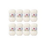 Himalaya Dolphin Baby 80308- 8 Adet Battaniye ipi Krem Kadife ip