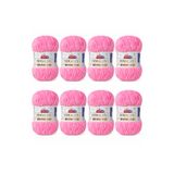 Himalaya Dolphin Baby 80309- 8 Adet Battaniye ipi Pembe Kadife ip