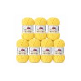 Himalaya Dolphin Baby 80313- 7 Adet Battaniye ipi Sarı Kadife ip