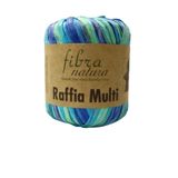 Himalaya Fibra Natura Raffia Multi - Rafya Şapka Çanta Kağıt İp 117 11 Mavi Açık Turkuaz