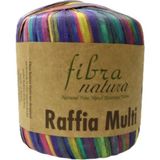 Himalaya Fibra Natura Raffia Multi - Rafya Şapka Çanta Kağıt Ip - 117 12 Kırmızı Mor