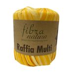 Himalaya Fibra Natura Raffia Multi - Rafya Şapka Çanta Kağıt İp 117 15 Sarı Portakal