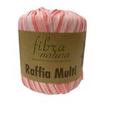 Himalaya Fibra Natura Raffia Multi - Rafya Şapka Çanta Kağıt İp 117 17 Somon Pembe